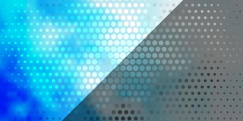 Light BLUE vector background with circles.