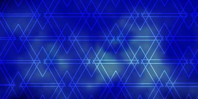 Dark BLUE vector layout with lines, triangles.