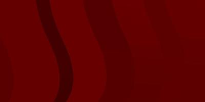 Dark Red vector template with lines.