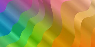 Light Multicolor vector texture with curves.