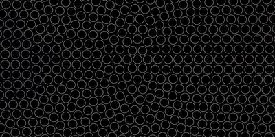 Dark Multicolor vector template with circles.