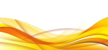 BACKGROUND WAVE ABSTRACT ORANGE AND YELLOW