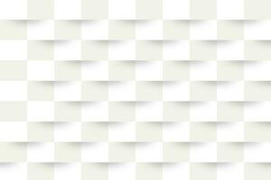 Abstract white geometric background. For design or advertising. 3D illustration pattern. photo