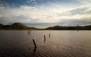 Huai Tha Khie Reservoir, Ban Kha District, Ratchaburi Province, Thailand photo