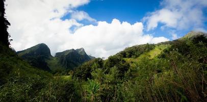 Atmosphere along the way in Chiang Dao Wildlife Sanctuary photo