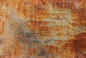 Abstract texture of rusty metal photo