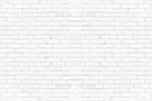 Modern white brick wall texture background for wallpaper and graphic web design. photo