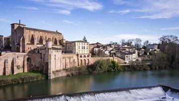 4K Timelapse Sequence of Gaillac, France - Daytime in the old town video
