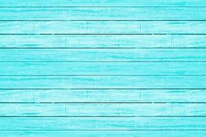 Bright light blue color wood plank texture. Vintage beach wooden background. photo