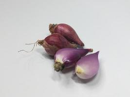 closeup photo of Indonesian red onion seasoning
