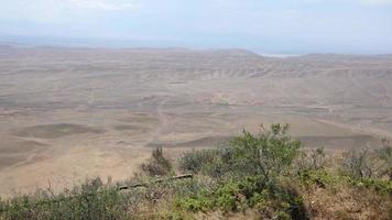 deserto de udabno perto de um david gareji monasteri na geórgia e azerbaycan confli video