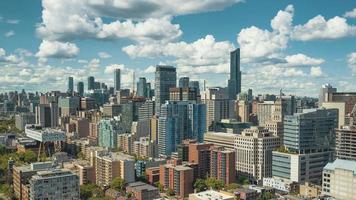4K Timelapse Sequence of Toronto, Canada - Downtown Midtown Toronto at Daytime video
