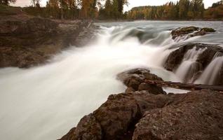 Buckley River Falls at Moricetown in British Columbia photo