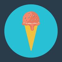 Ice Cone Concepts vector