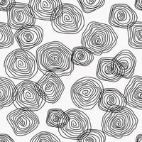 Wooden Seamless texture pattern. Doodle style. Abstract fibers structure background. vector