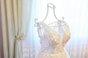 fashion store with wedding dresses photo