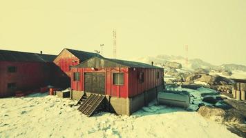 bases antárticas en la península antártica foto