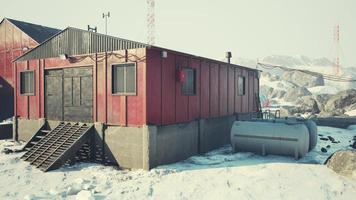 bases antárticas en la península antártica foto