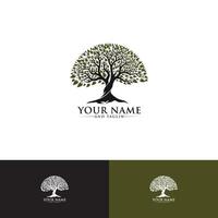 tree logo design vector