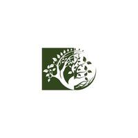 tree logo design vector