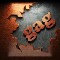 gag  word of wood photo