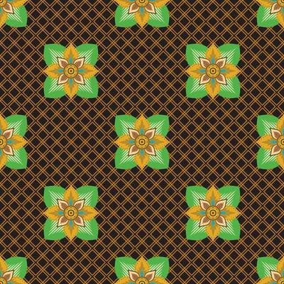 batik seamless pattern Premium Vector