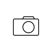 Camera Icon Vector - Sign or Symbol