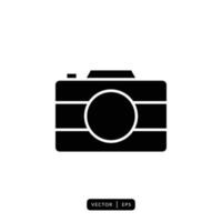 Camera Icon Vector - Sign or Symbol