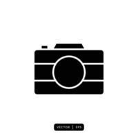 Camera Icon Vector - Sign or Symbol