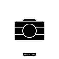 Camera Icon Vector - Sign or Symbol