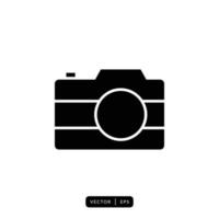 Camera Icon Vector - Sign or Symbol