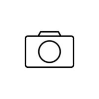 Camera Icon Vector - Sign or Symbol