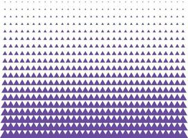 Purple triangle vector halftone for Patterning, dotting, texturing, palletizing and templating