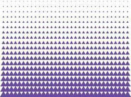 Purple triangle vector halftone for Patterning, dotting, texturing, palletizing and templating