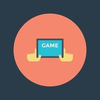 Online Game Concepts vector