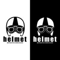 helmet full face icon design logo vector