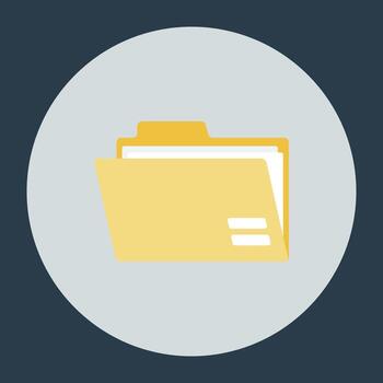 File Folder Concepts vector