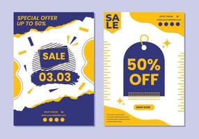 Poster Sale Template vector