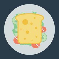 Trendy Toast Concepts vector