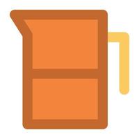 Trendy Jug Concepts vector