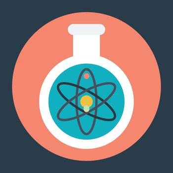 Conical Flask Concepts vector