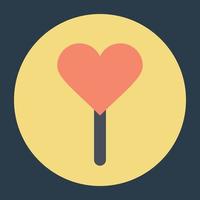Heart Lollipop Concepts vector