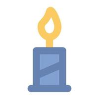 conceptos de velas de moda vector