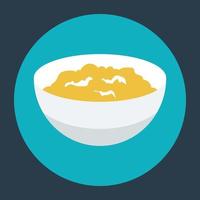 Trendy Soup Concepts vector