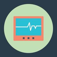 Ecg Machine Concepts vector