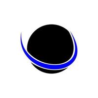 logotipo de corte de círculo abstracto, círculo, abstracto, vector, corte, diseño, icono vector