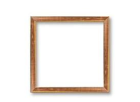 Rustic wooden frame mockup design photo