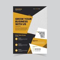 Corporate flyer and Banner template. abstract Flyer vector template, Flyer design, modern layout design template