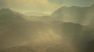 the dark land of the slopes of the mount Etna video