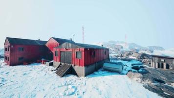 bases antárticas en la península antártica video